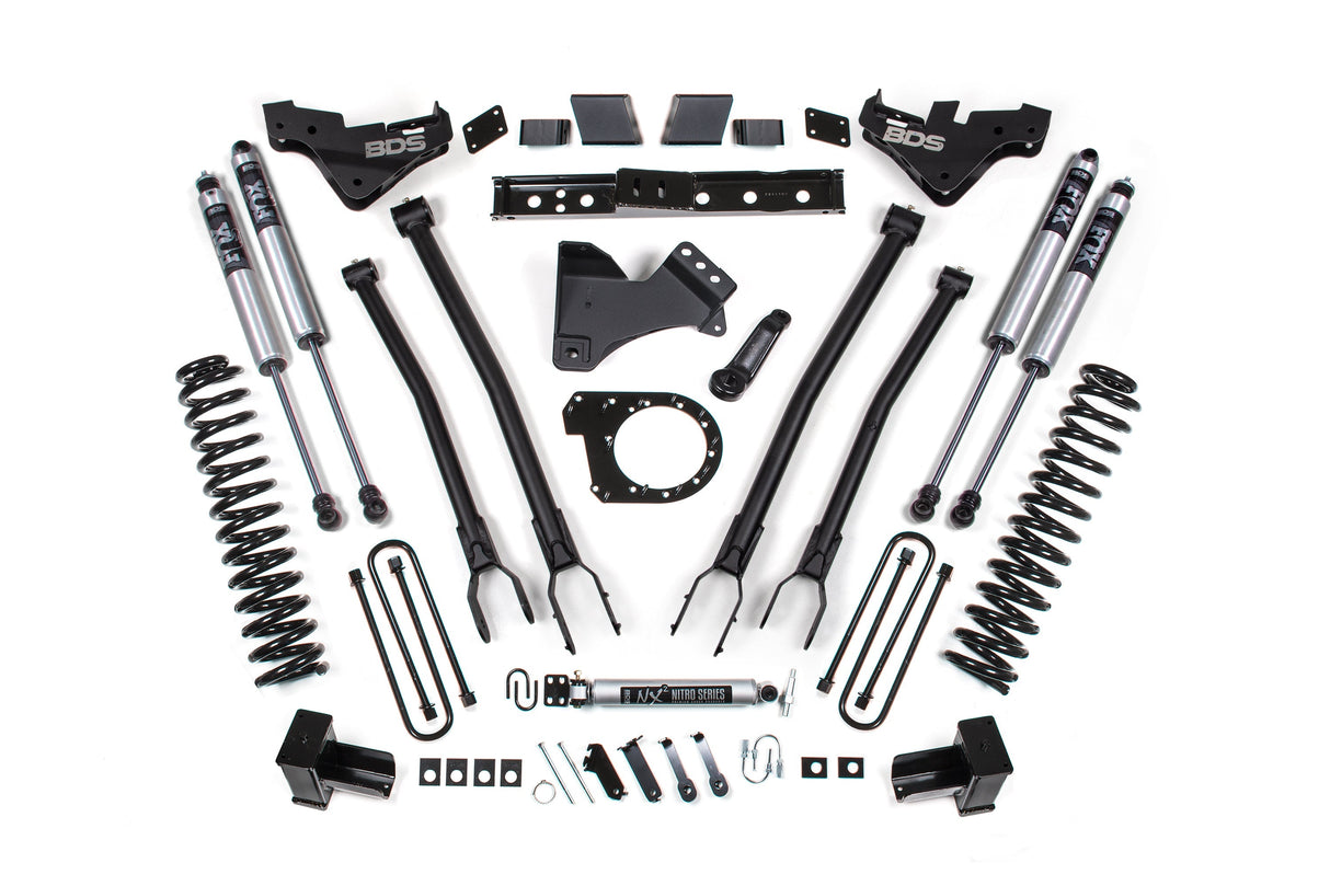 7 Inch Lift Kit w/ 4-Link | Ford F350 Super Duty DRW (23-25) 4WD | Diesel