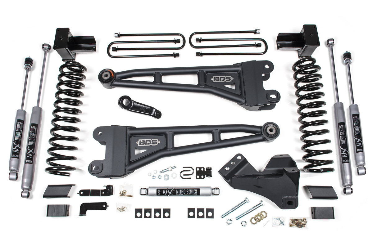 5 Inch Lift Kit w/ Radius Arm | Ford F350 Super Duty DRW (23-25) 4WD | Gas