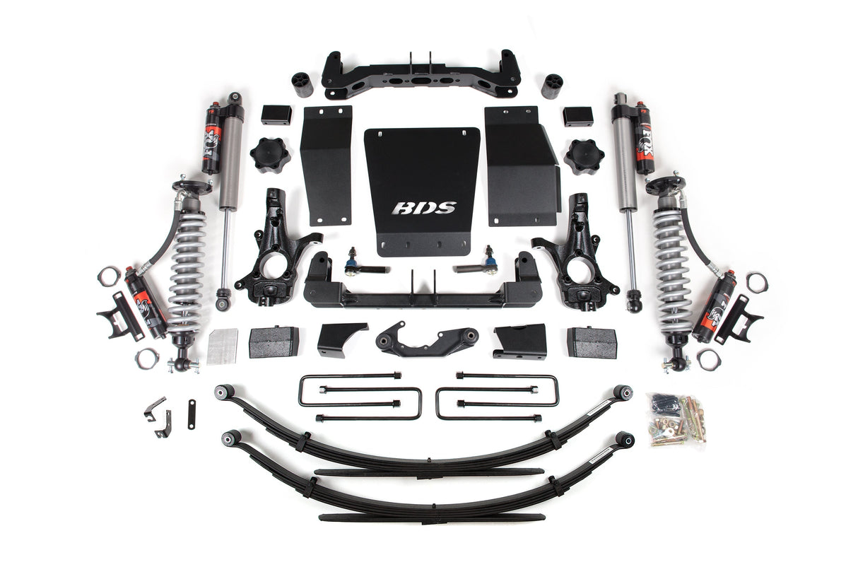 4 Inch Lift Kit | FOX 2.5 Performance Elite Coil-Over | Chevy Silverado or GMC Sierra 1500 (14-18) 4WD