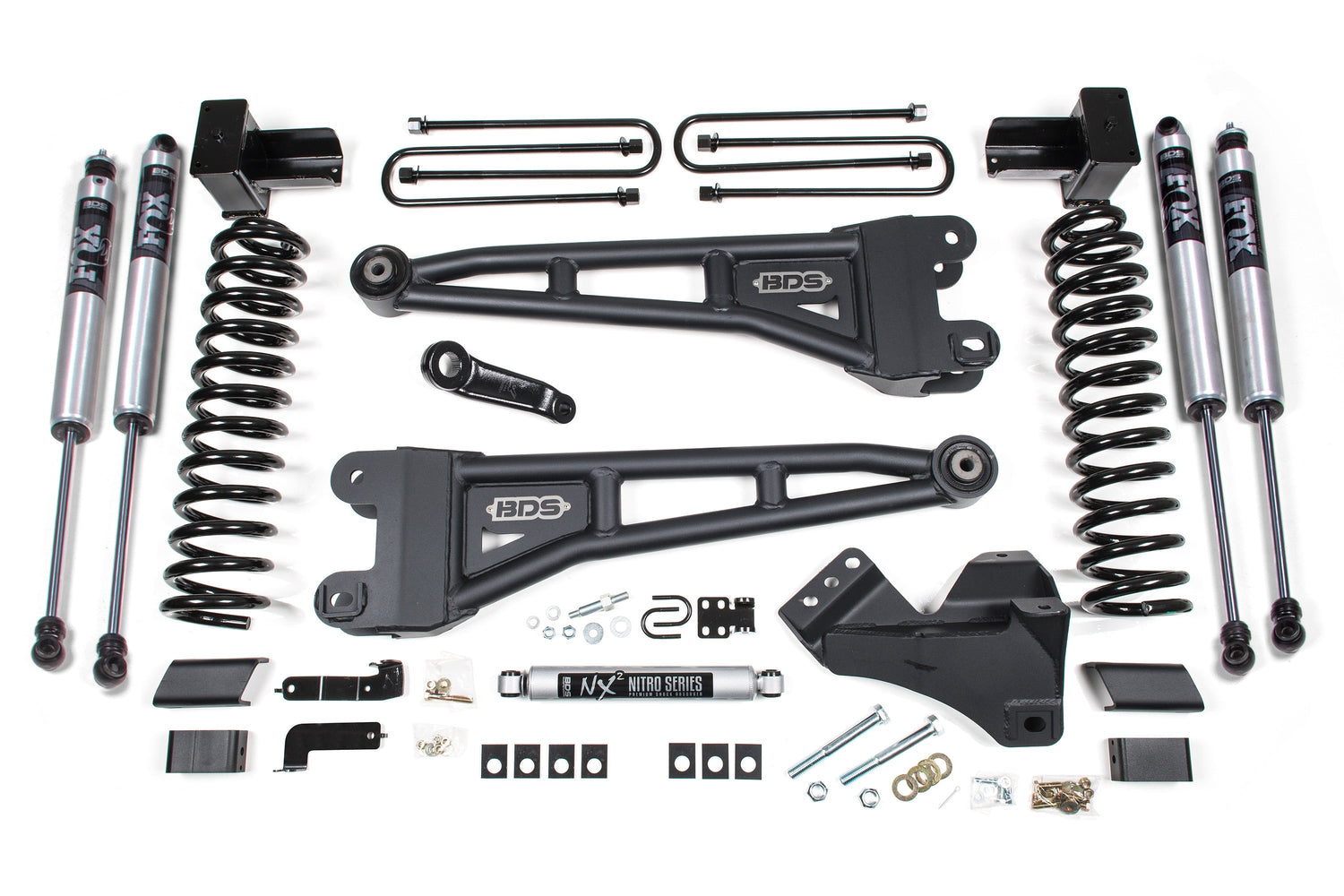 4 Inch Lift Kit w/ Radius Arm | Ford F350 Super Duty DRW (17-19) 4WD | Diesel