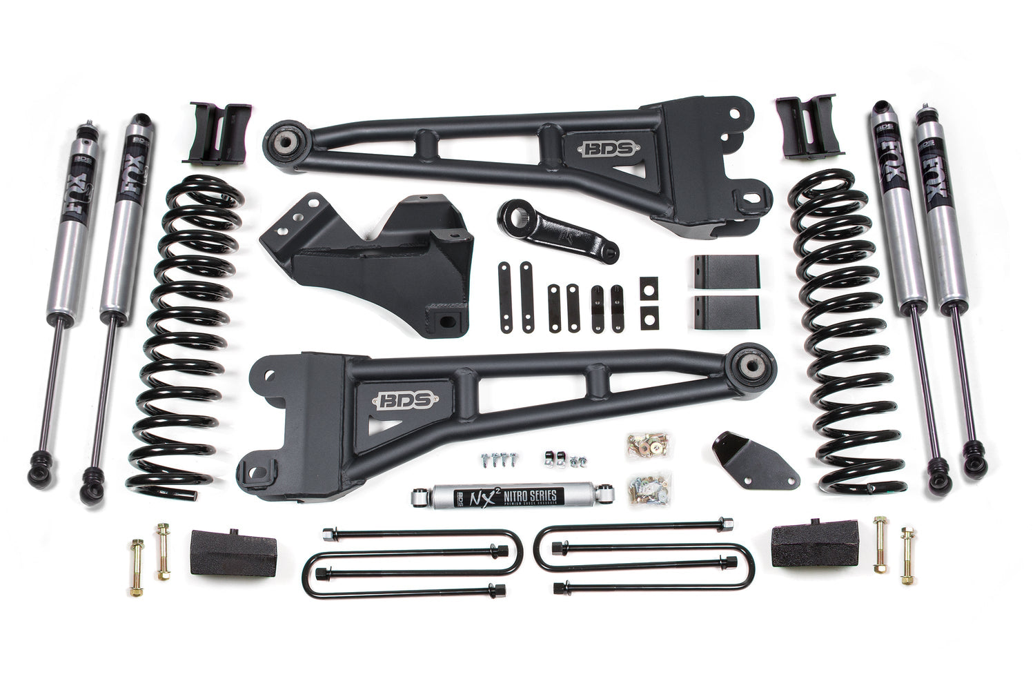 4 Inch Lift Kit w/ Radius Arm | Ford F250/F350 Super Duty (05-07) 4WD | Gas