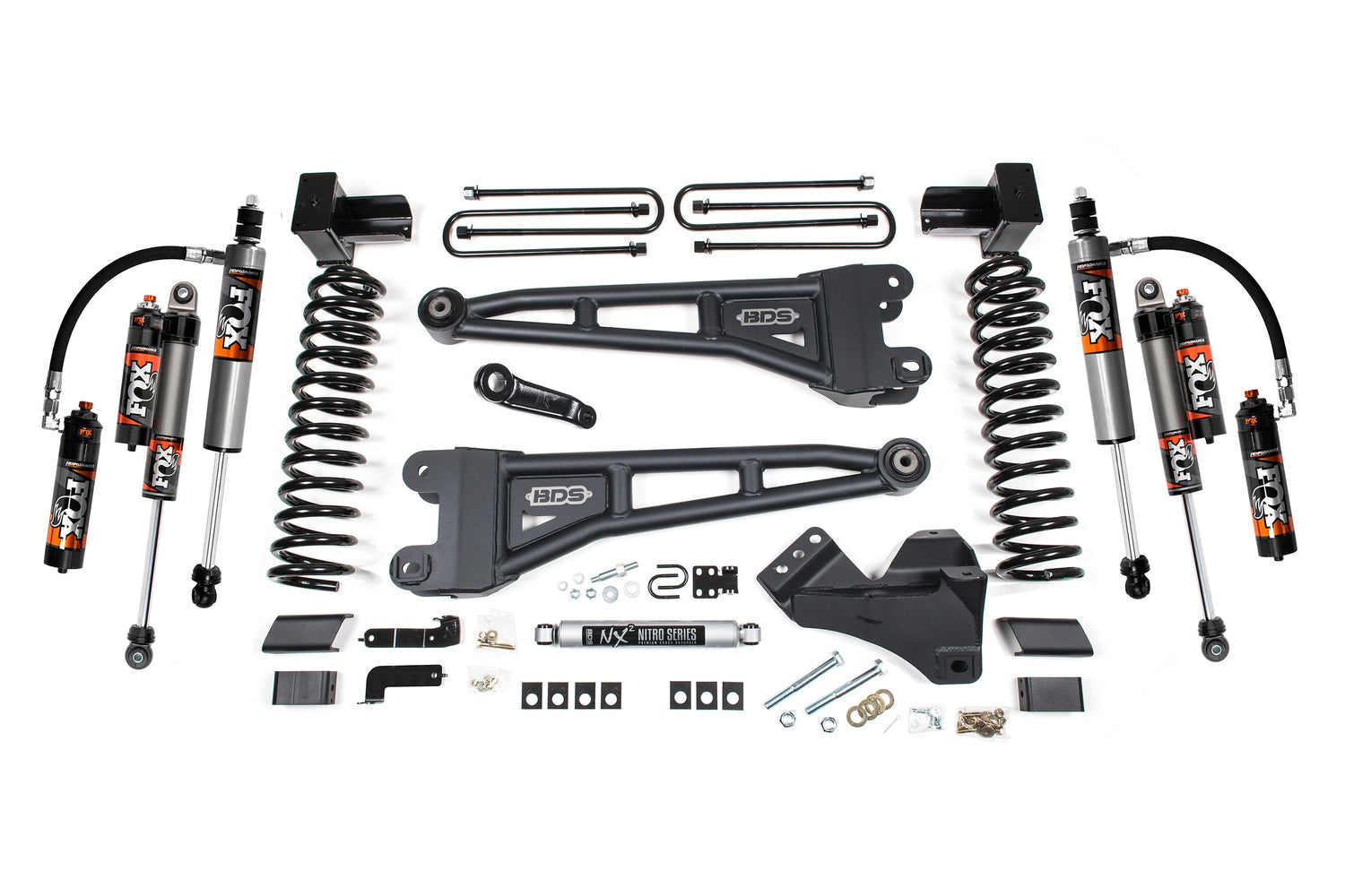 4 Inch Lift Kit w/ Radius Arm | Ford F250/F350 Super Duty (17-19) 4WD | Diesel