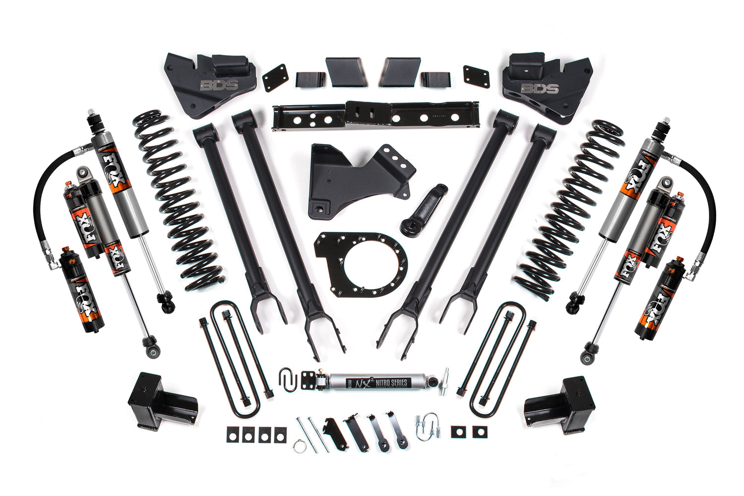 6 Inch Lift Kit w/ 4-Link | Ford F350 Super Duty DRW (20-22) 4WD | Diesel