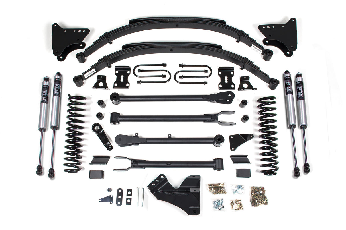 4 Inch Lift Kit w/ 4-Link | Ford F250/F350 Super Duty (05-07) 4WD | Diesel