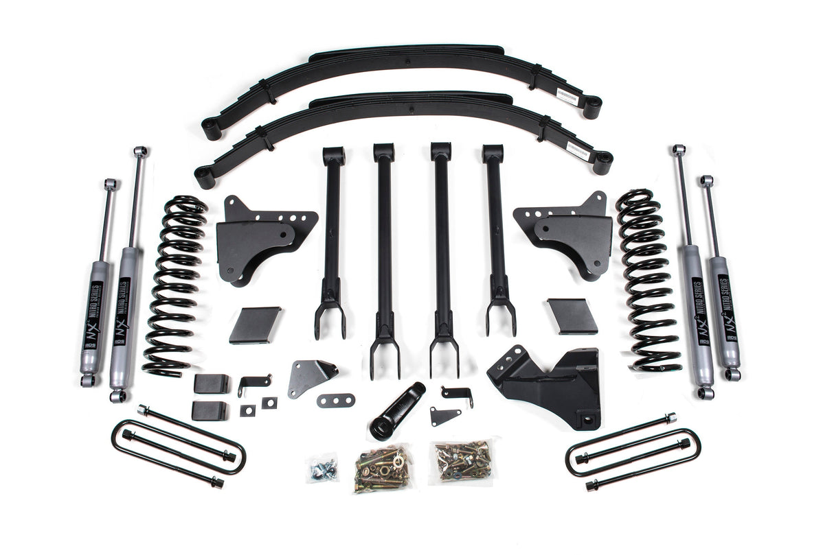 6 Inch Lift Kit w/ 4-Link | Ford F250/F350 Super Duty (08-10) 4WD | Gas