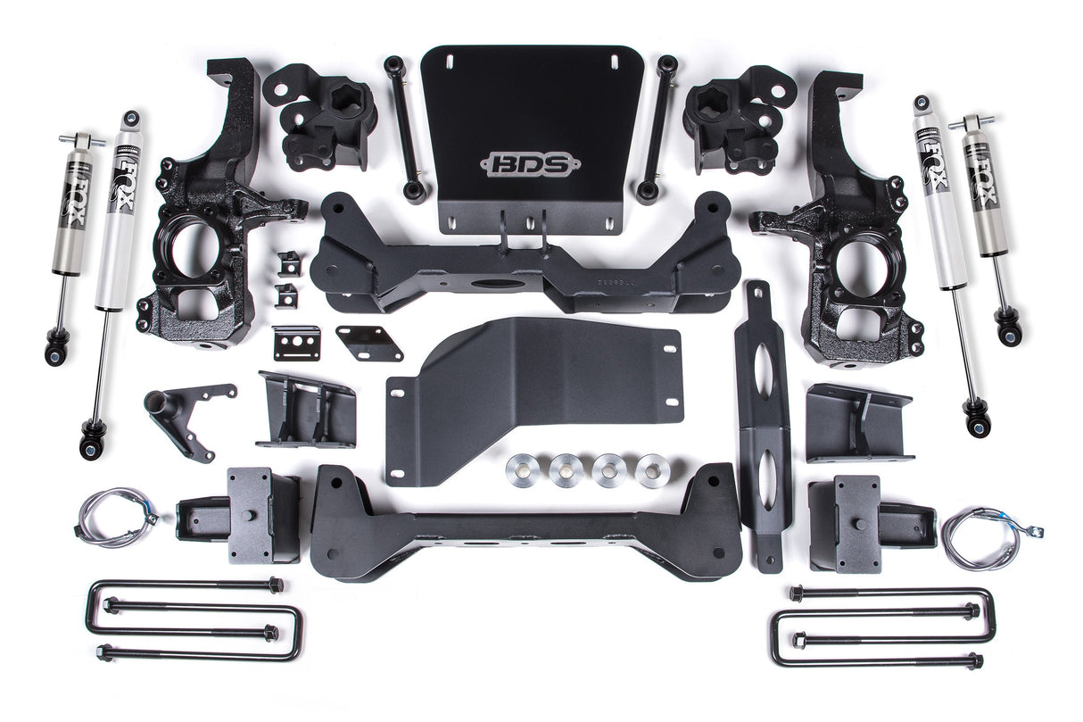 6.5 Inch Lift Kit | FOX 2.5 HTO Performance Series | Chevy Silverado or GMC Sierra 2500HD/3500HD (20-24) 4WD