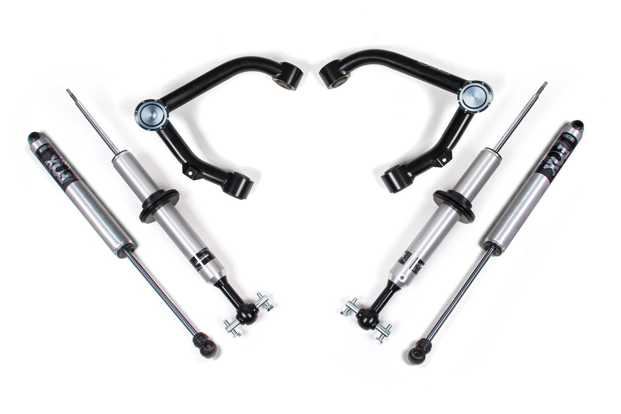 2 Inch Leveling Kit | FOX 2.0 Snap Ring Strut | Chevy Silverado or GMC Sierra 1500 (14-18) 4WD