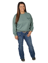 Buck Skull Crewneck
