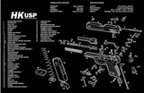 Gun Cleaning Bench Mat (Multiple Options)