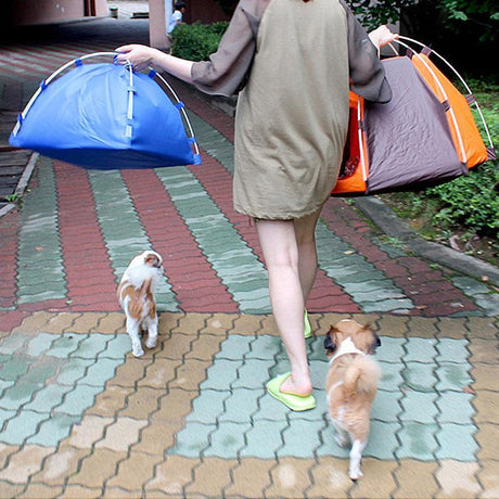 Cozy Haven: Portable Pet Tent For Indoor And Outdoor Adventures-1