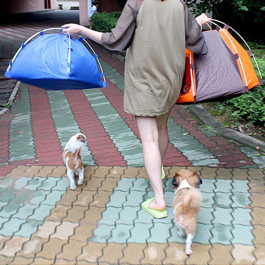 Cozy Haven: Portable Pet Tent For Indoor And Outdoor Adventures-1