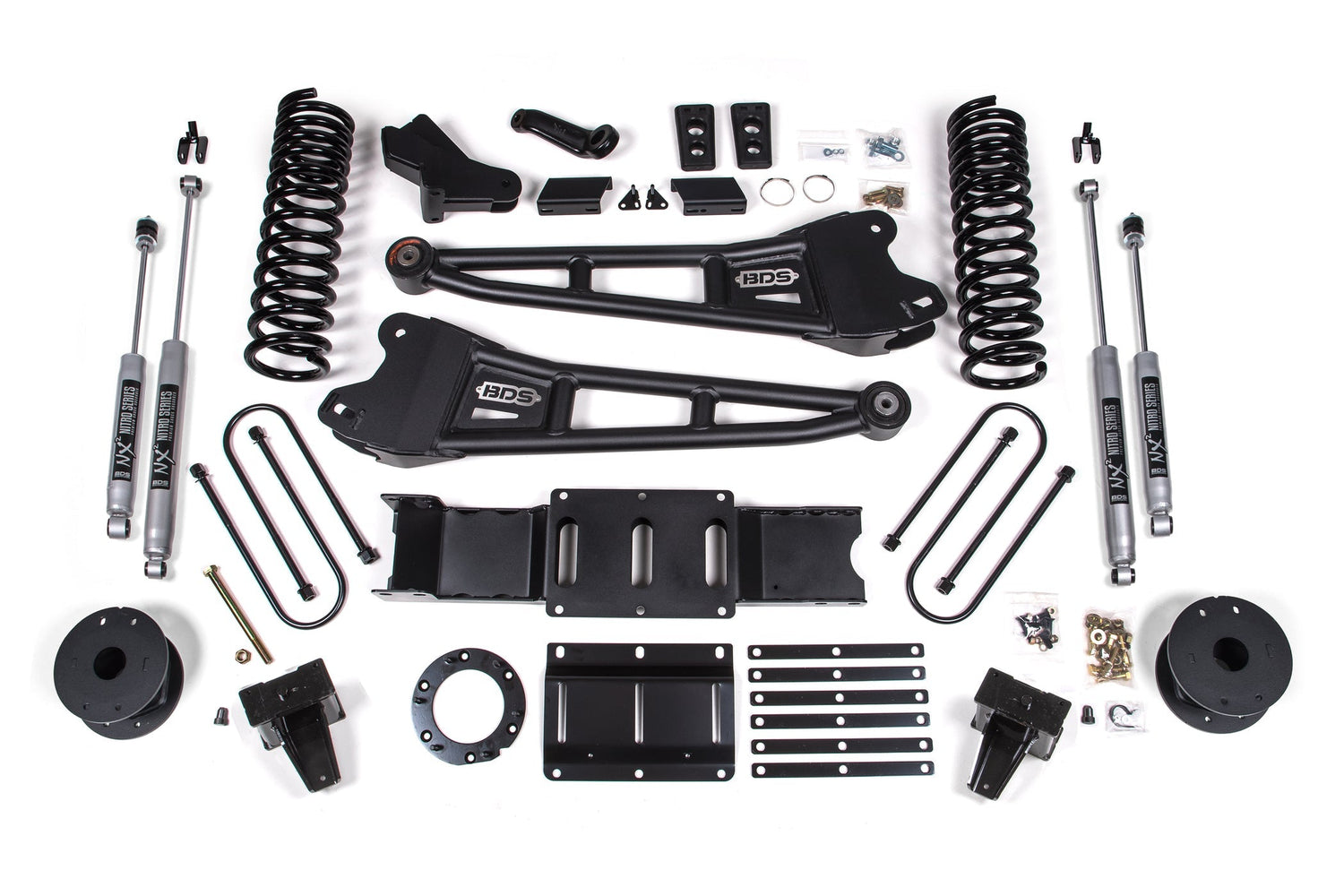 5.5 Inch Lift Kit w/ Radius Arm | Ram 3500 w/ Rear Air Ride (19-24) 4WD | Gas