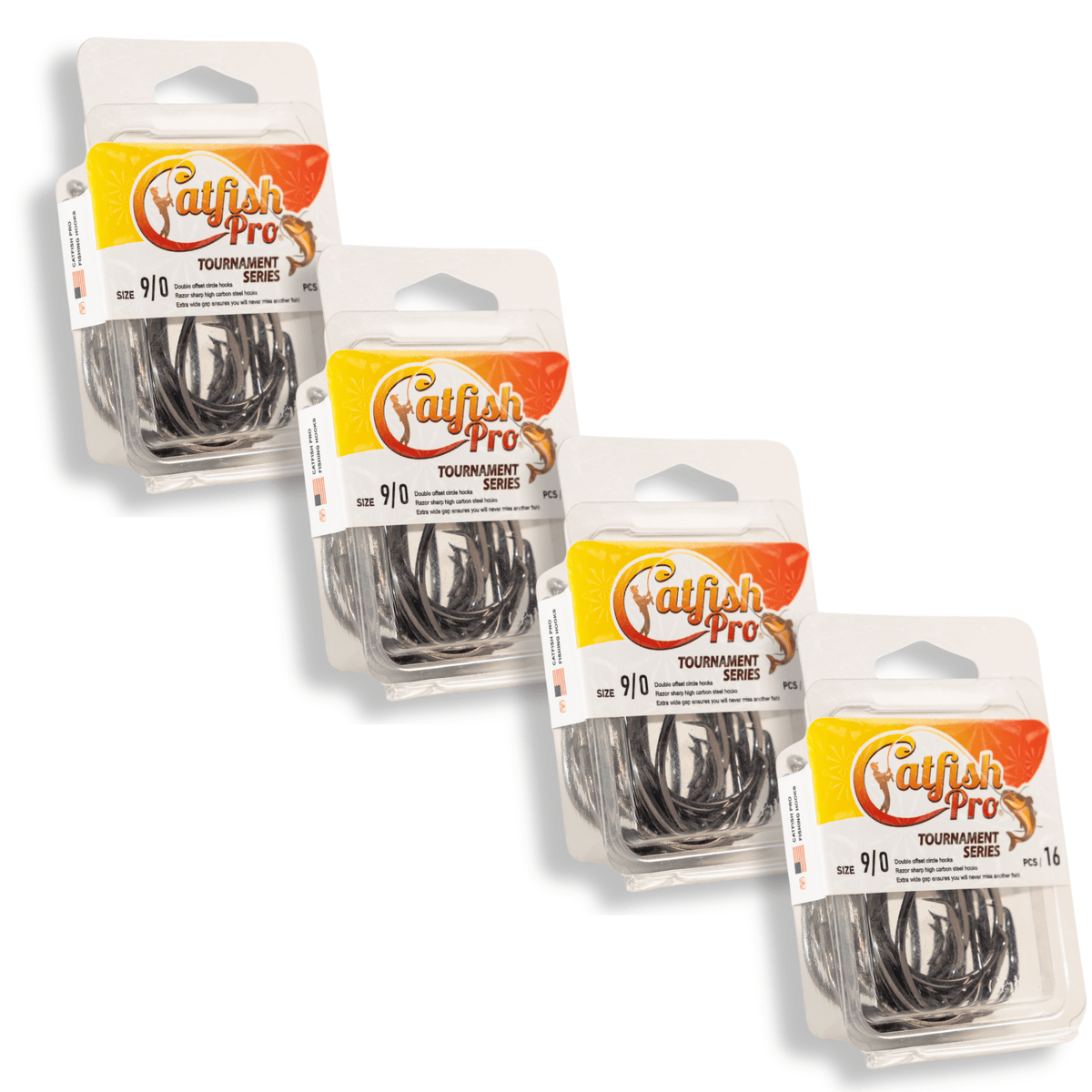 Double Offset Circle Hooks 9/0 - Value Pack