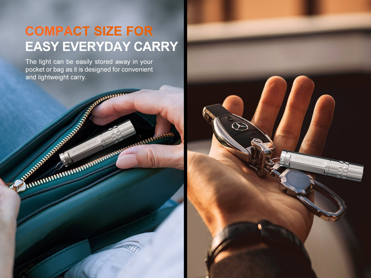 Fenix SilvGlow Limited Edition AAA Flashlight for Collectors and Everyday Users Worldwide