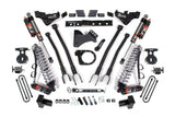 7 Inch Lift Kit w/ 4-Link | FOX 2.5 Performance Elite Coil-Over Conversion | Ford F250/F350 Super Duty (23-25) 4WD | Diesel