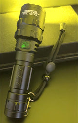 Tactical Multi Color Flashlight - 1600 Lumens