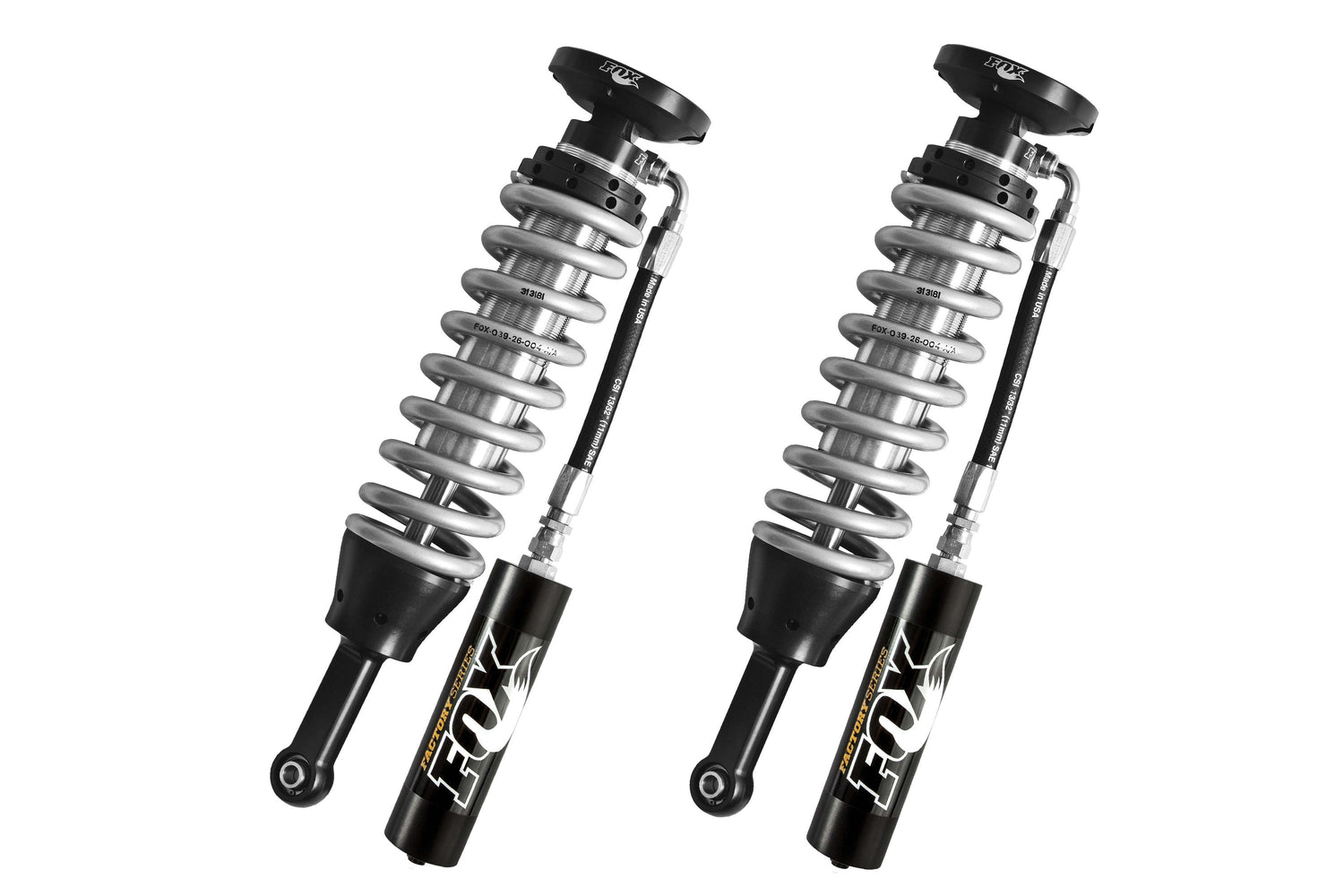 FOX 2.5 Coilover Shocks w/ Reservoir | 0-2 Inch Lift | Factory Series | Chevy Silverado or GMC Sierra 1500 (07-18)