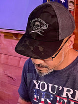 Skallywag Mesh Hat - Black Multicam-0