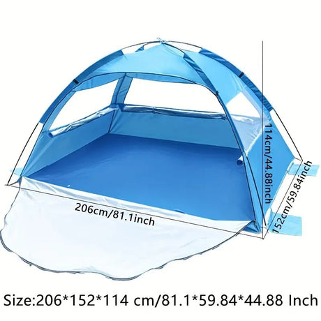 Beach Tent Sun Shelter Canopy (2-3 Person)-4