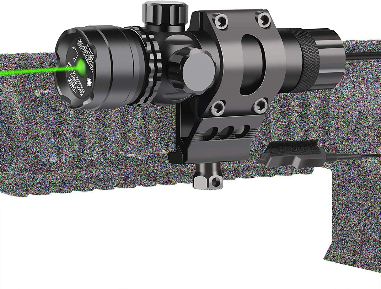 Green/Red Laser with 20mm Mount and Pressure Switch