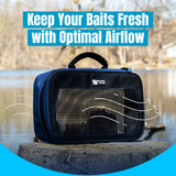 Reaction Tackle Breathable Mesh Bait Binder and Tackle Storage - New
