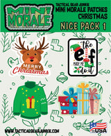Mini Morale - Christmas Nice Patch Pack 1