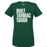 Under Armour Women’s Performance Tee Built Tarmac Tough The Crew Hangar UA Tech Quick Dry Sweat Wicking Mobility