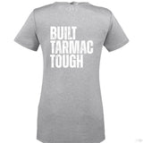 Under Armour Women’s Performance Tee Built Tarmac Tough The Crew Hangar UA Tech Quick Dry Sweat Wicking Mobility