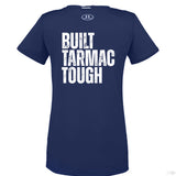 Under Armour Women’s Performance Tee Built Tarmac Tough The Crew Hangar UA Tech Quick Dry Sweat Wicking Mobility