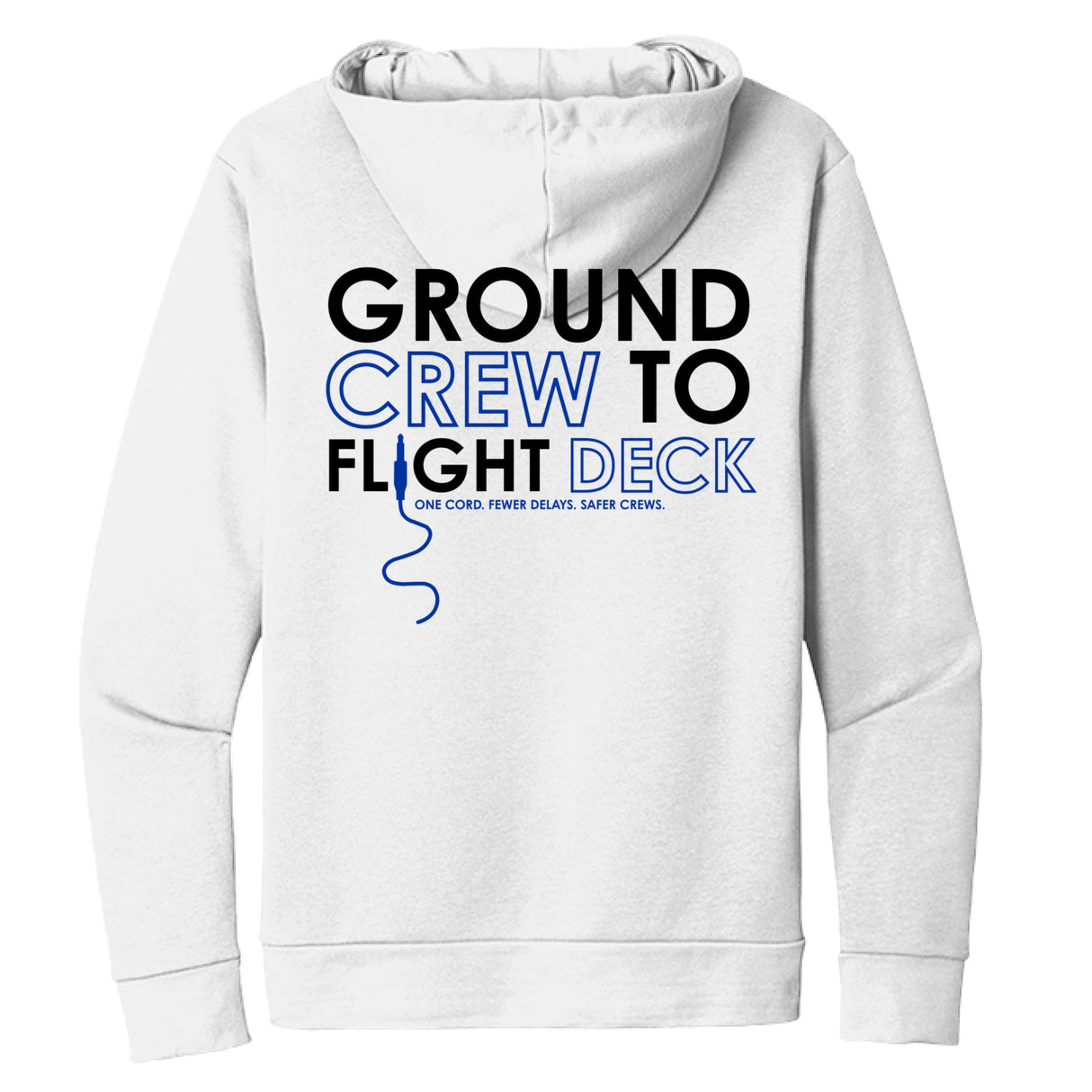 GroundComm X30 Hoodie The Crew Hangar Unisex Premium Cozy Sueded Jersey Lined Hood