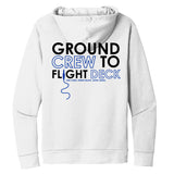 GroundComm X30 Hoodie The Crew Hangar Unisex Premium Cozy Sueded Jersey Lined Hood