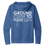 GroundComm X30 Hoodie Royal Unisex Pullover Brushed Back Fleece For Everyday Wear The Crew Hangar