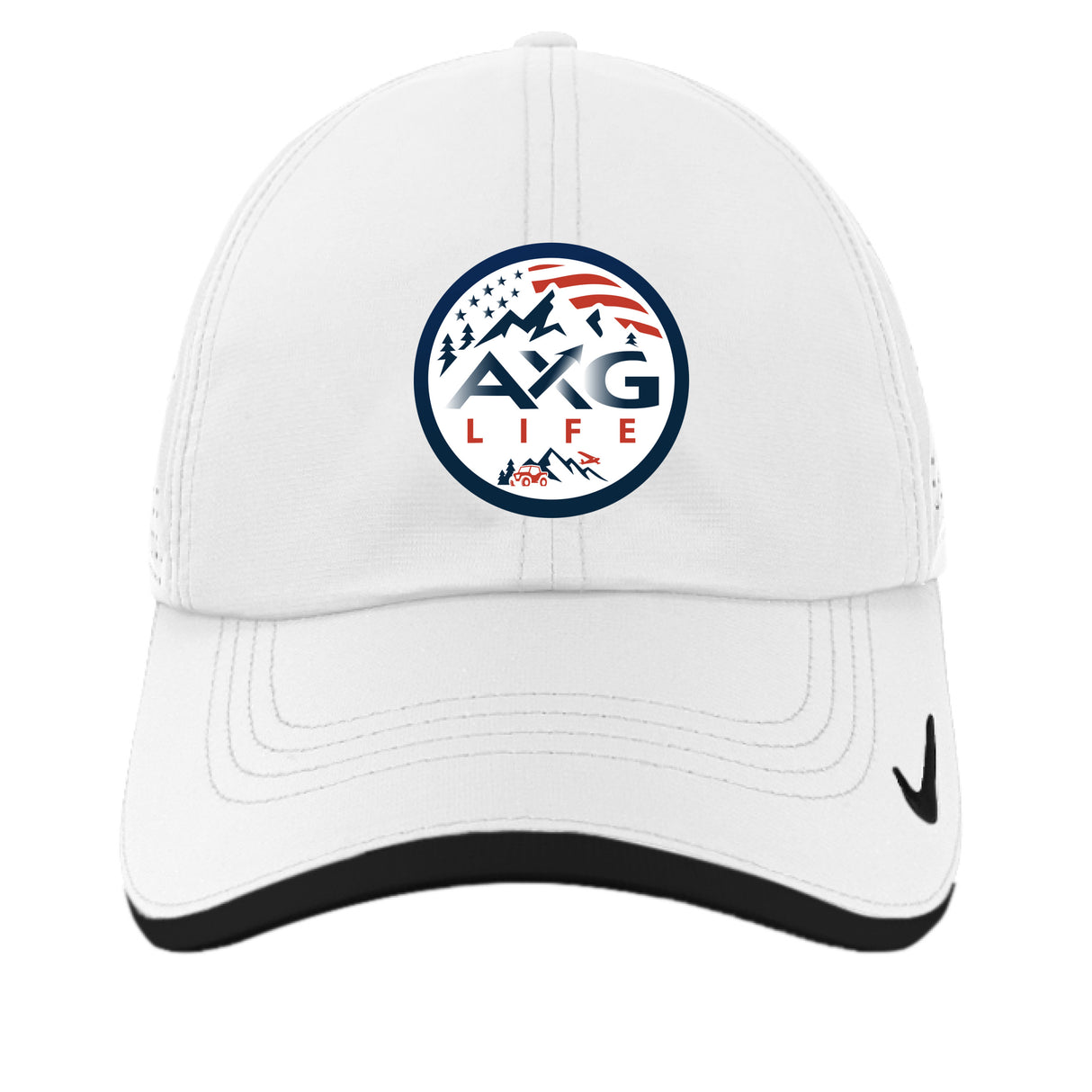 White/Black - FRONT
