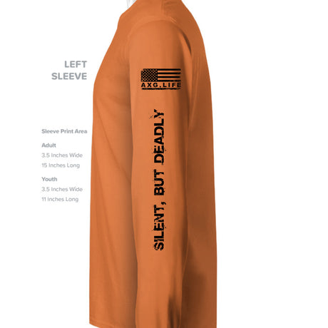 BRIGHT ORANGE - SLEEVE_LEFT
