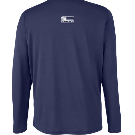 MID NVY/ WHT_410 - BACK