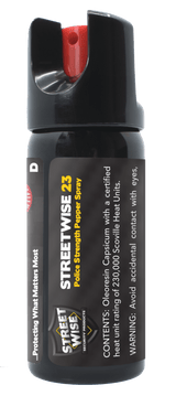 Police Force 23 Pepper Spray 2 oz Twist Lock