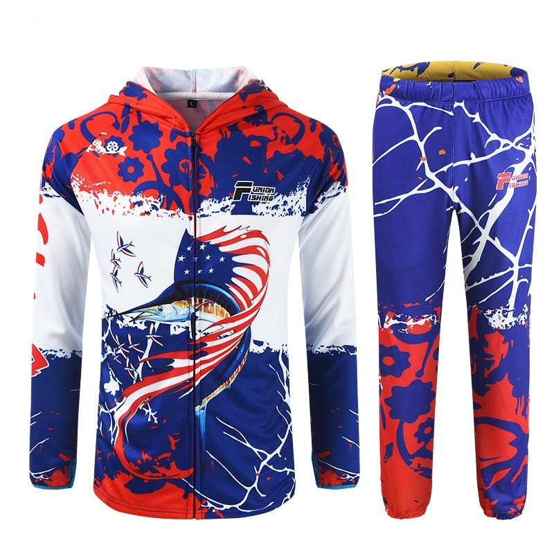 Men Fishing Clothes Long Sleeve light weight Hoodie Fishing Clothing Quick Dry Breathable Sun Protection Fishing Shirt-0
