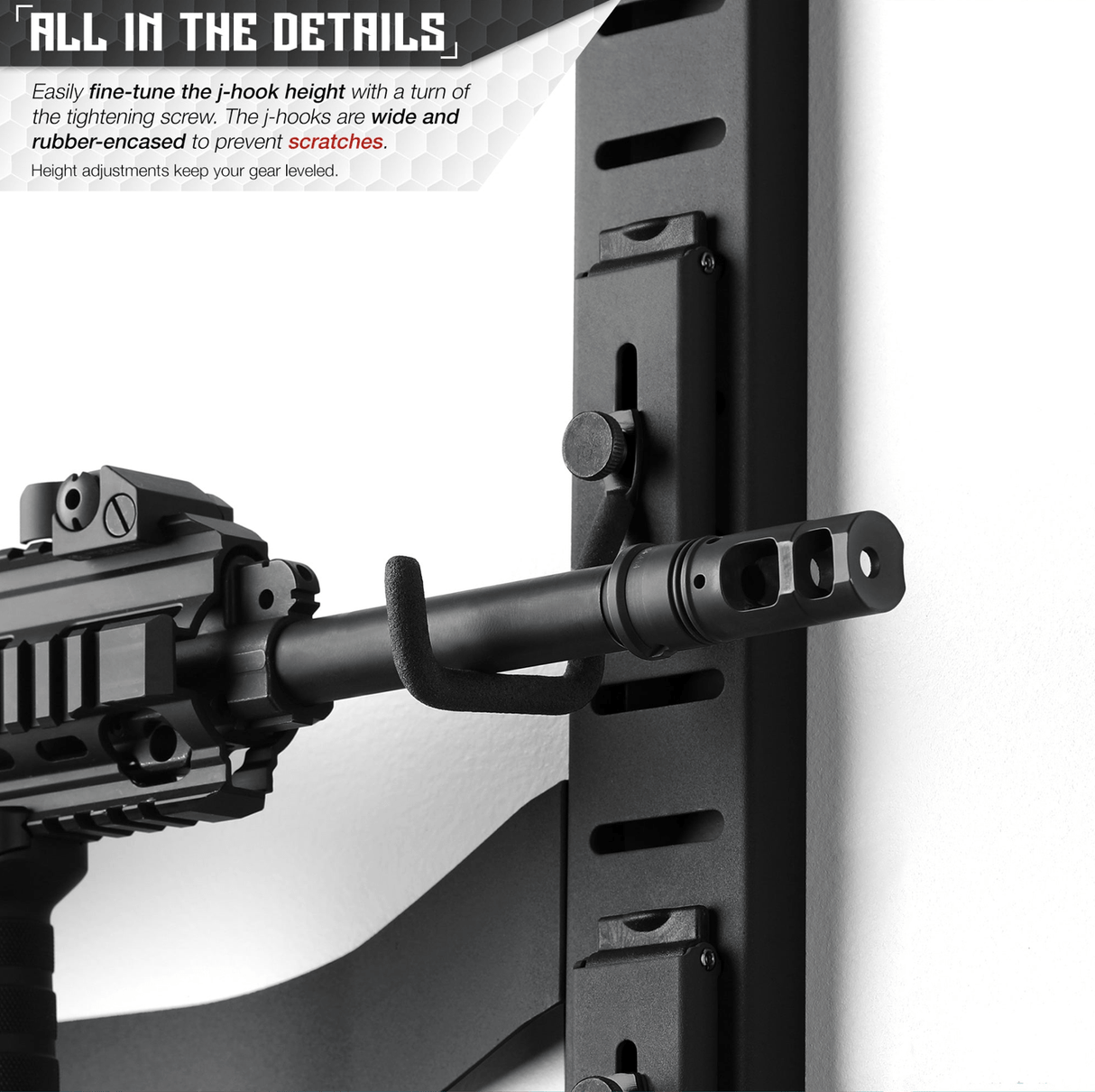 Horizontal Wall Rack