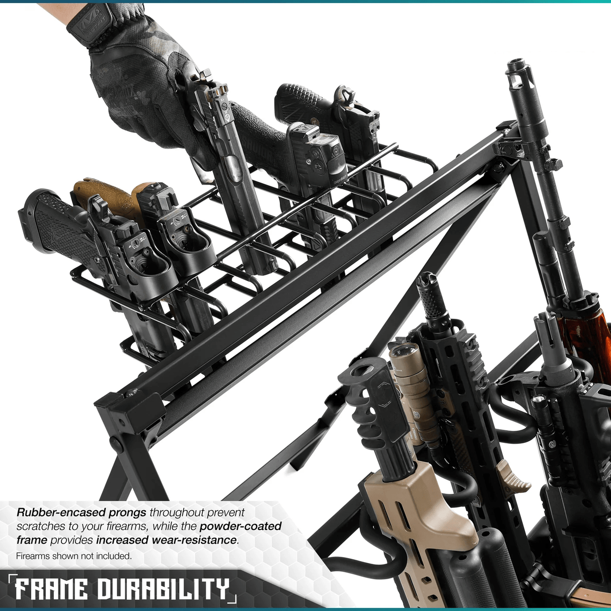 Pistol Rack Attachment for Shorty Rack of 9