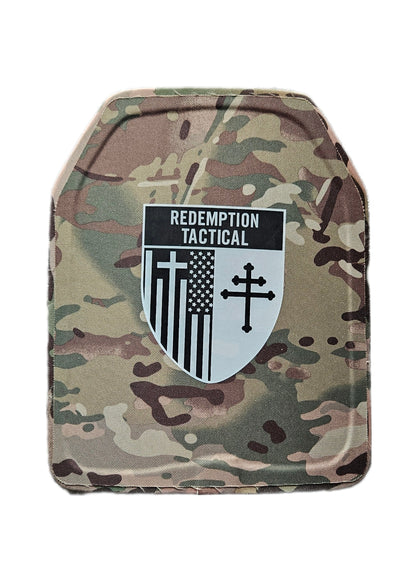 Redemption Tactical CRUSADER 2.0® ARMOR FULL KIT COMBO PACKAGE LIGHTWEIGHT LEVEL IV  (2) 10x12 Front/Back Plates (2) 6x8 Side Plates (Level III PE)