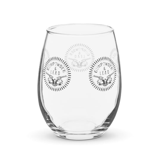 Gunpowder and Lead Tumbler Glass
