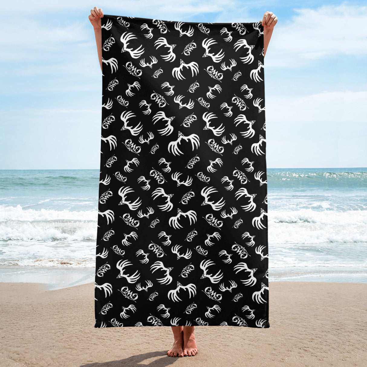 Buck Shadow Beach Towel