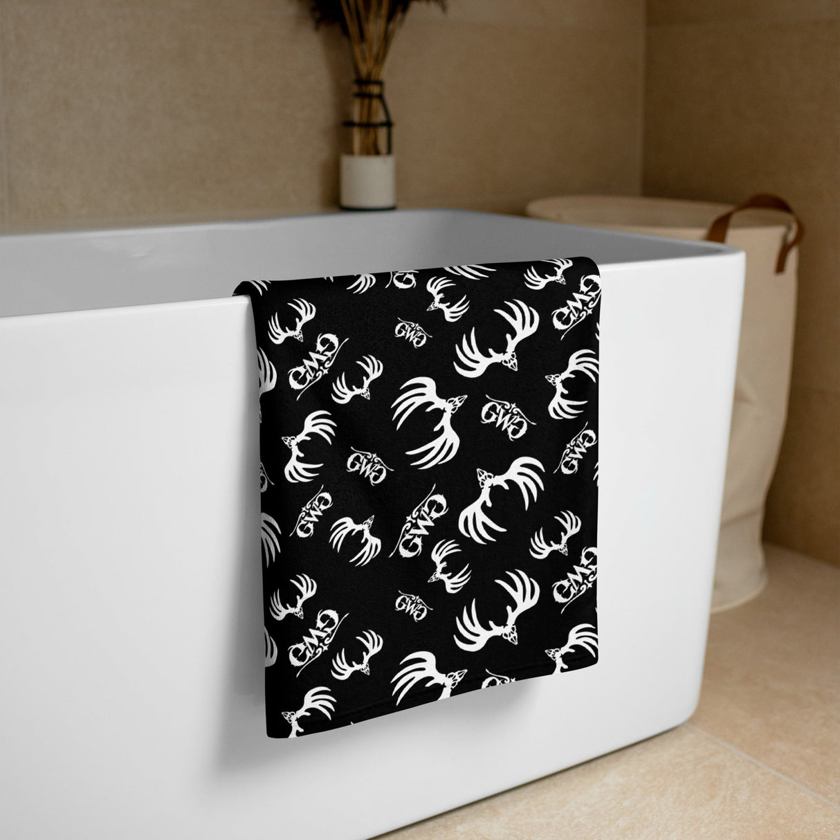 Buck Shadow Beach Towel