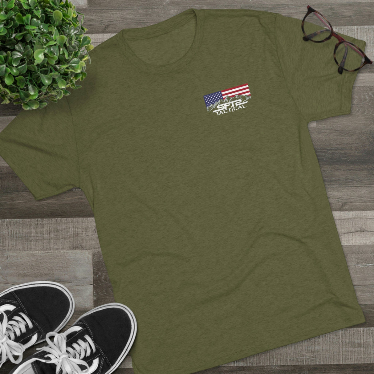 American Waterfowl -  Tri-Blend Crew Tee