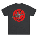 Over My Dead Body -  Tri-Blend Crew Tee