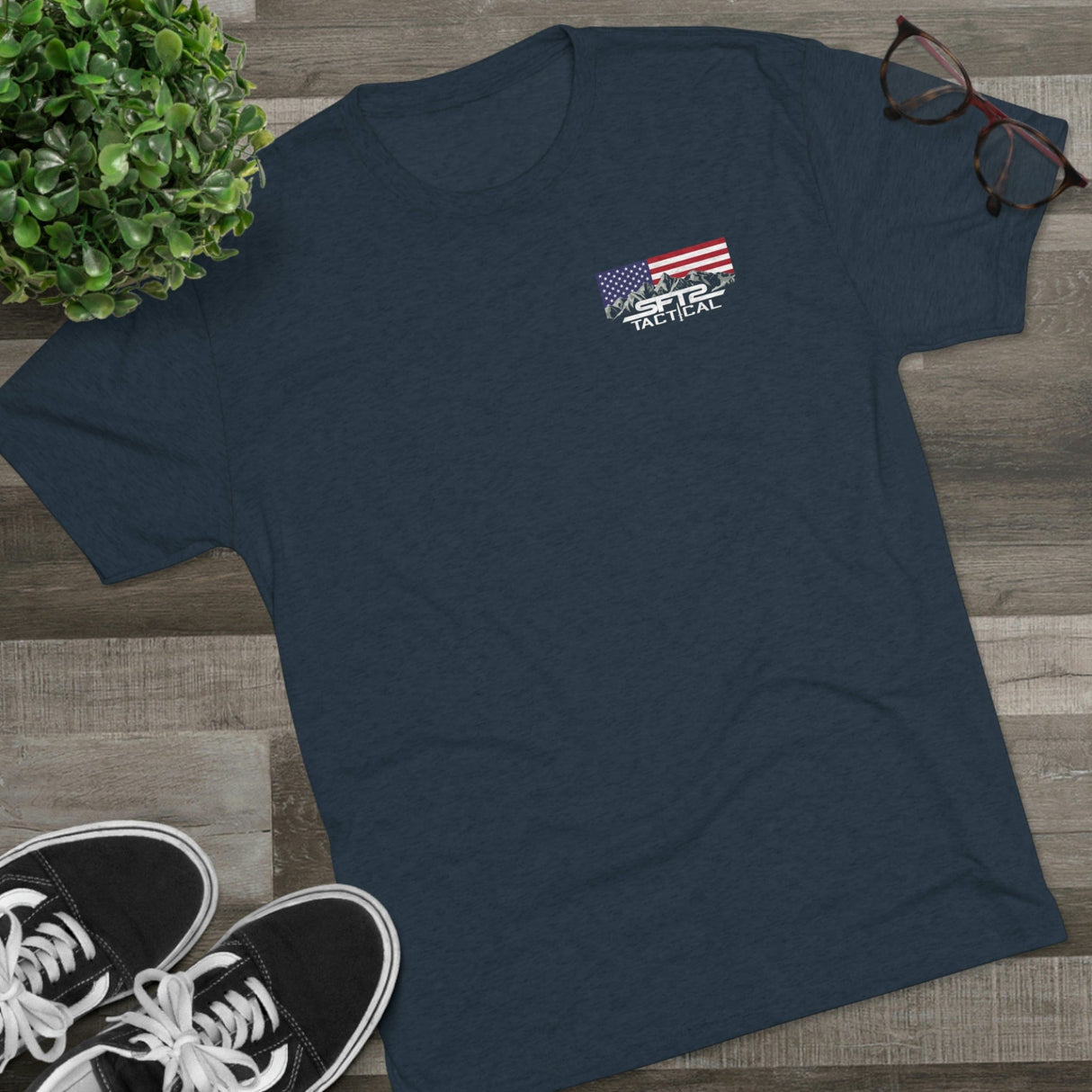 Over My Dead Body -  Tri-Blend Crew Tee