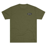 Camo Logo Mountain - Tri-Blend Crew Tee