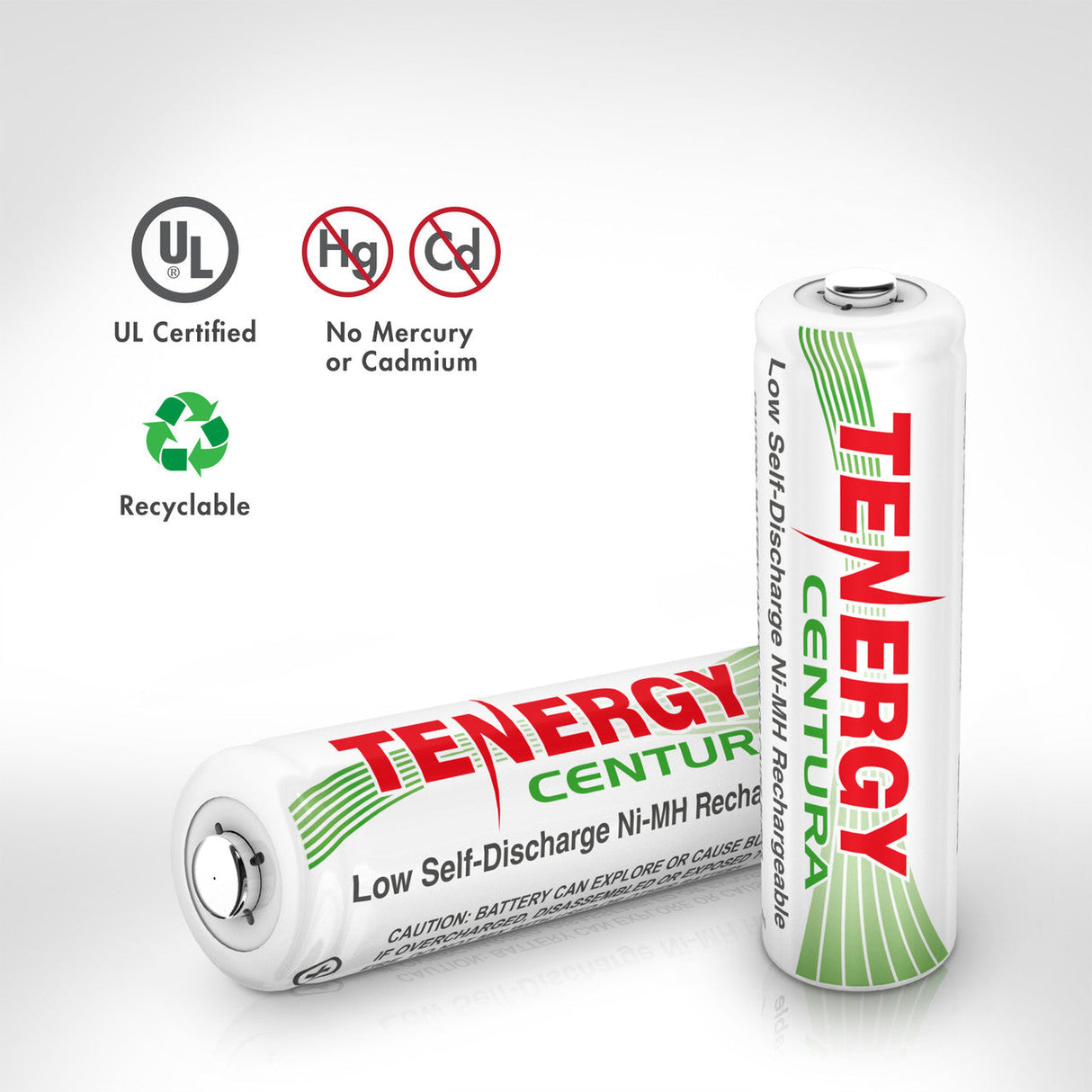 Tenergy Centura AAA NiMH Rechargeable Battery 2100 Cycle Longevity Eco Friendly for Home Electronics