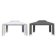 vidaXL Gazebo Outdoor Canopy Tent Patio Pavilion Sunshade Shelter Party Tent-4