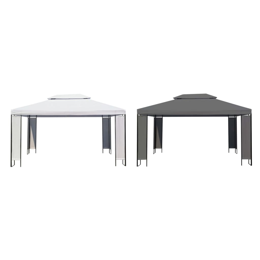 vidaXL Gazebo Outdoor Canopy Tent Patio Pavilion Sunshade Shelter Party Tent-4